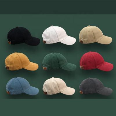 China JOINT Kids Color Baseball Cap Fashionable Green Single Leather Strap Sun Resistant Sports Hats for sale