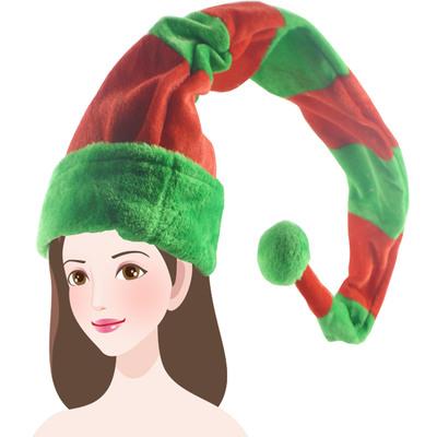 China Electric Fancy Cloth Costume Christmas Elf Hats Christmas Hats for sale