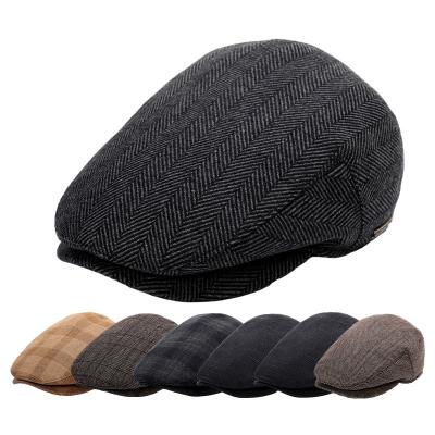 China High Quality Checked Winter Mens Winter Scally Hat for sale