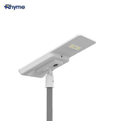 China ROAD rhyme china wholesale waterproof high lumen IP66 30w 40w 50w 80w 100w all in one garden outdoor solar led street light for sale