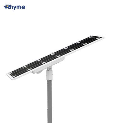 China ROAD rhyme price from 30 LED solar street light to 80W LED solar street light for sale