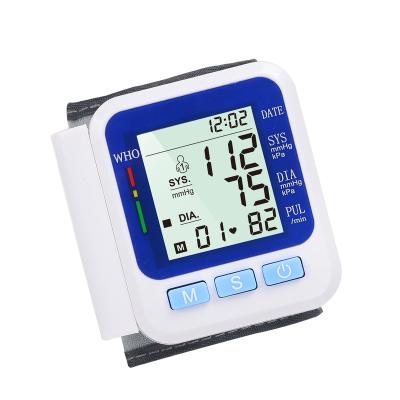 China szkia Digital Wrist Watch A Automatic Blood Pressure Monitor Sphygmomanometer with Heart Rate Wrist Blood Pressure Monitor RAK166 for sale