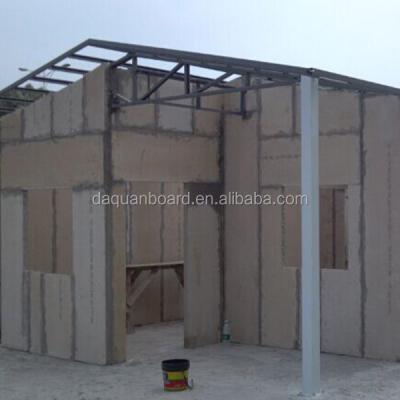 China Green Fire / Water Proof Friendly Technics EPS Polystyrene&Cement Sandwich Panel for sale