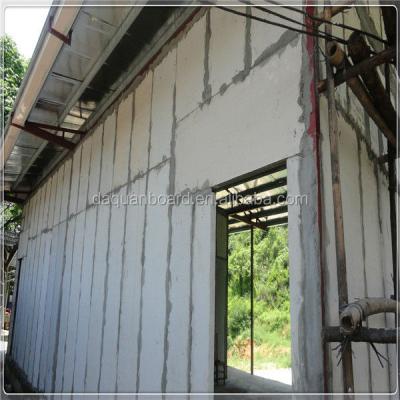 China Fire / Water Proof Suitable For Low Temperature Refrigeration Room Foam&Concrete Sandwich Panel for sale