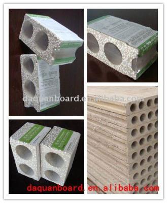 China Nonmetal 90mm 120mm EPS Cement Hollow Board for sale