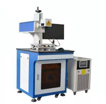 China Automatic Fiber Laser Marking Focus Large Size Deep Marking Machine For Car Buttons for sale