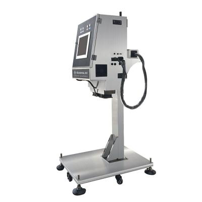 China Air Cooled Raycus Fiber Laser Jewelry Marking Machine Metalliferous and Non-metalliferous Laser Printing Marker Machine for sale