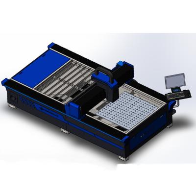 China SERVOMOTOR Raycus laser source exchange table fiber laser cutting machine for sale