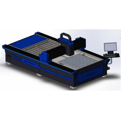 China SERVOMOTOR 1000w mental acrylic laser cutting machine for cutting thick metal for sale