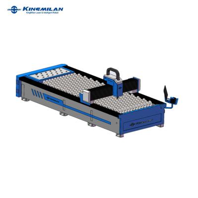 China New Design 2kw 3kw 4kw 6kw SERVO MOTOR Metal Sheet Fiber Laser Cutting Machine for sale