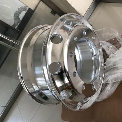 China Hot Sale Aluminum Forged Aluminum Alloy Wheel For Truck 22.5*9.00 for sale