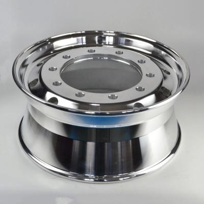 China Hot Sale Aluminum Forged Aluminum Alloy Wheel For Truck 22.5*14 for sale