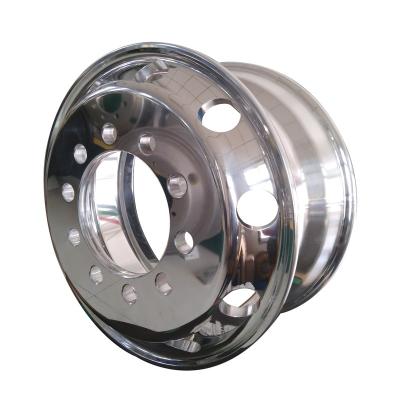 China Hot Sale Aluminum Forged Aluminum Alloy Wheel For Truck 17.5*6.75 for sale