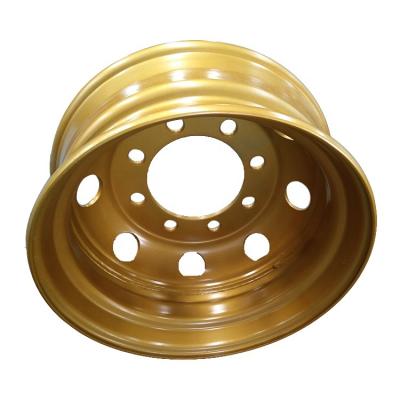 China 8 Bolt Holes 22.5x9.0 Steel Truck Wheel Hot Selling Auto Steel Rim For Sale for sale