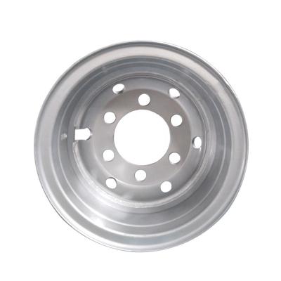 China Steel Wheel Rim With High Quality 6.00G-16 Light Truck Pipe Shaped Steel Wheels for sale