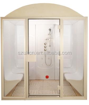 China Modern Luxury Acrylic Shower Steam Baths For Saturated Steam Shower for sale