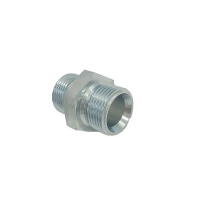 China Connection Between Male Female BSP Threaded Hose Fitting Hose Ferrule Ferrule 3/8 Carbon Steel Pipe Fitting for sale