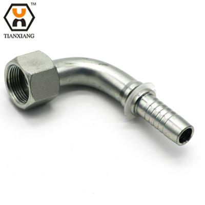 China Carbon Steel 20291-T HYDRAULIC FIT ELBOW 90 SEAL HOSE FITTING METRIC FLAT HYDRAULIC FITTING HYDRAULIC FITTING for sale