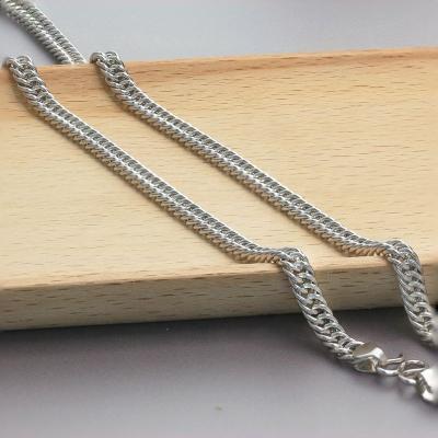 China Hip Hop 925 Sterling Silver Link Chain Without Jewelry Hiphop Paston Single Diamond Cuban Chain For Men And Women Wholesale Price for sale