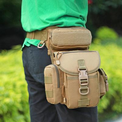 China “800D Oxford Military High Quality Outdoor Sports Climbing Army Waist Pack Tactical Leg Bag for sale