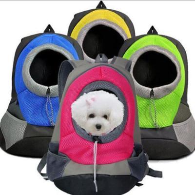 China Breathable Dog Cat Pet Carrier Backpack Nylon Pet Travel Bag for sale