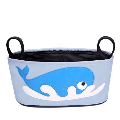 China Cute Cartoon Kids Baby Stroller Bag Easy Carry Stroller Hanging Organizer Bag for Kids Traveling for sale