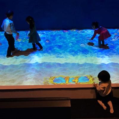 China Play Center Virtual Beach--- Creative Interactive Projection Floor Games For Kids And Education for sale