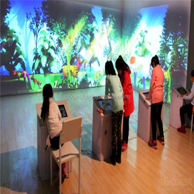 China 5 Effect Indoor Forest Theme Interactive Playground Wall Projection Game For Kids for sale