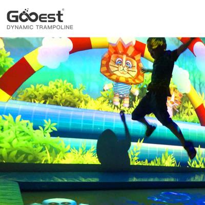 China Interactive projection selling high quality products interactive projection trampoline game software in 2020 for sale