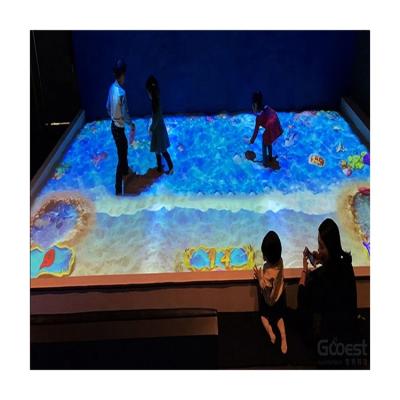 China 1 Popular Interactive Amusement Park Equipment Interactive Effects Games Floor Projection for sale