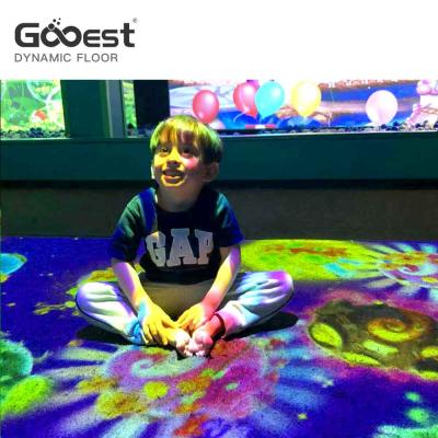 China 20 Effects Best Selling Dynamic Indoor Soft Playground Interactive Floor Projection Game Software For Kids for sale