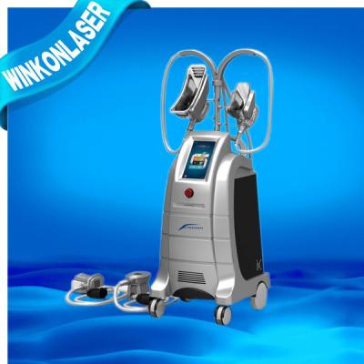 China Cryolipolysis 4 handles Powerful Cooling body shape fat reduction machine for sale