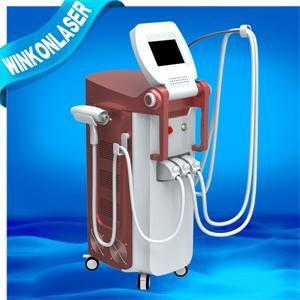 China 2000W SHR Ndyag Laser RF ELIGHT Hair Removal Multifunction Machine With LCD Screen for sale