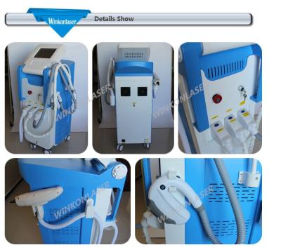 China IPL RF E - Light Multifunction Beauty Machine For Fast Hair Removal And Facial Skin for sale