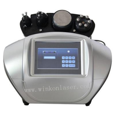 China 40KHz / 1MHz Ultrasonic Cavitation Slimming Machine 6 Polar RF Handle fat reduction for sale