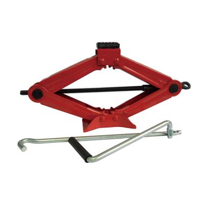 China 1 Ton Capacity Steel Car Scissor Jack  Red AM-S001 455*420*235mm 19kg for sale