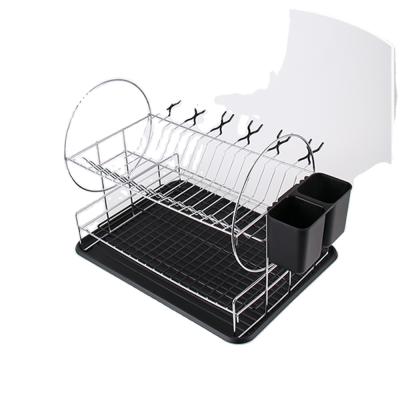 China Kitchen Dish Rack Stainless Steel Sustainable Dish Drainer Rack for sale