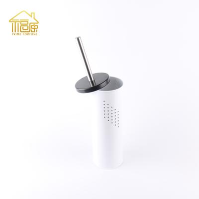 China Modern Stainless Steel Toilet Brush Holder Metal Toilet Brush Holder For Bathroom for sale