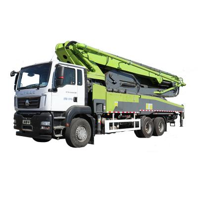 China High Efficiency concrete mixer truck with pump mounted boom pump truck HOWO/ISUZU chassis 37m pump truck low price and high quality for sale for sale