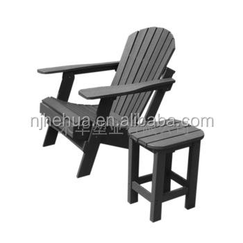 China Durable Hot Selling Outdoor Beach Chair HDPE Material Adirondack Sheer Chair for sale