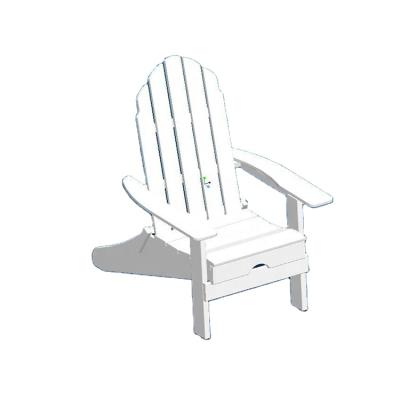 China Modern Garden Patio Colorful Furniture Armrest Outdoor Plastic Wooden Adirondack Chair for sale