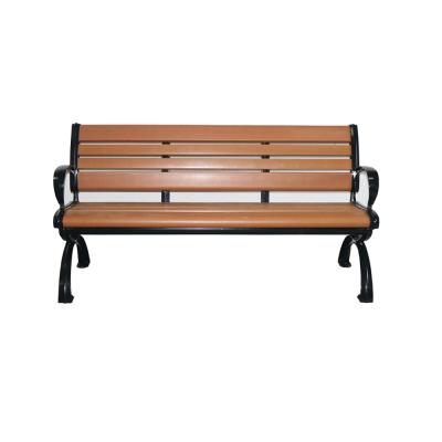 China Eco-friendly public garden hot discount park wpc maintenance cost sales public bench chair for seat for sale