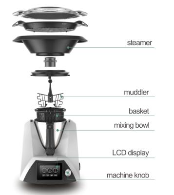 Chine Multifunctional Food Processor Multifunction-Blender à vendre