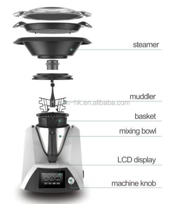 China Multifunction hot selling universal food processor and high speed blender durability with wi-fi function for sale