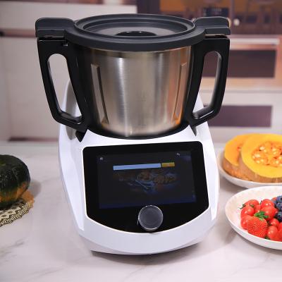 China Smart food proceesor blender with colored screen thermo food mixer Te koop