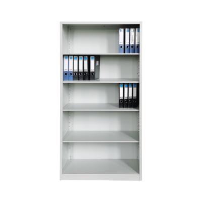 China Knock Down Luo Yang Supplier Steel 4 Layers Filing Cabinet No Door Book Shelves Metal Storage Closet for sale