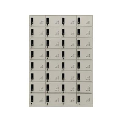 China High Quality Cheap Locker 32 Steel Doors Office Furniture Storage Commercial Metal Locker for sale