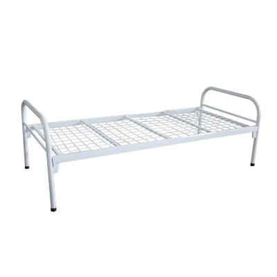 China Knock Down Frame Bedroom Furniture Metal Bunk Bed Single Beds Steel Frame Bunk for sale