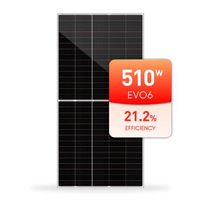 China SunEvo IEC61215 182mm PERC Mono Solar Panel 500W 505W 495Watt for home 210mmx210mm for sale