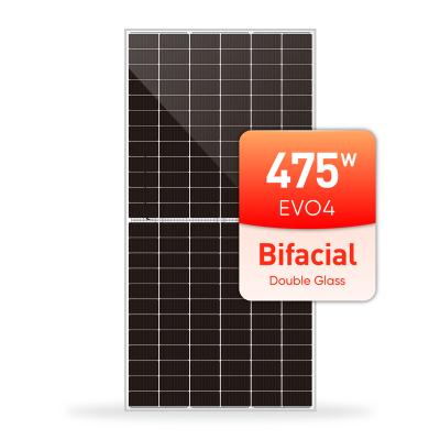 China Residencial SunEvo Bifacial 445W 450W 455W 460W 465W 470W 475W Dual Glass Monocrystalline Solar Panel for sale